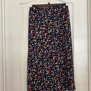 Loft Size SP black skirt